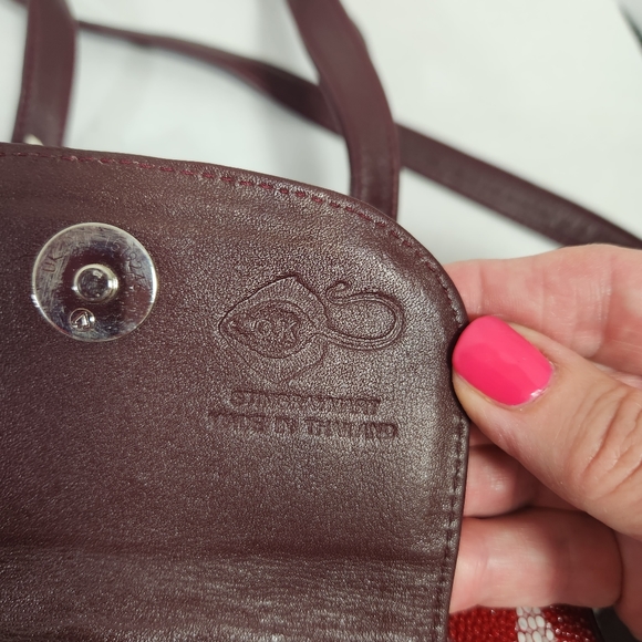 Authentic Stingray backpack convertable purse bag nwt made in thailand nwt - Picture 6 of 14